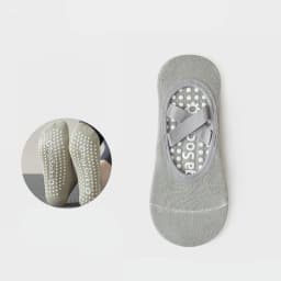 Professional Pilates Socks Anti-Slip Backless Bandage Yoga Socks Breathable Cotton Sports Socks Solid Color Dance Supplies