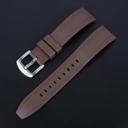 Quality Fluoro Rubber Watch Strap 18mm 19mm 20mm 21mm 22mm 24mm Sport Watchband Black Green Wristband With Quick Release Band