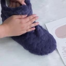 2026 Winter Adult Thick Warm Floor Shoes High Tube Non-Slip Indoor Cotton Shoes Plush Home Slippers Shoes Men And Women
