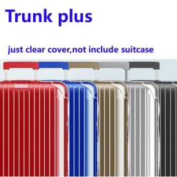 PVC Luggage Cover For Rimowa with Zipper Clear Suitcase Protector Thicken High Quality Customized Not Include Luggage