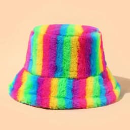Autumn Winter Panama Hat Women Faux Fur Zebra Print Plush Velvet Warm Fisherman Cap Female Bucket Hats Skullies & Beanies Caps