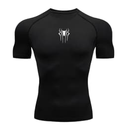 2024 Compression T Shirt Men Short Sleeve Sport Tees Fitness Running Sportsear Men Gym Elastic Quick Dry Jogging T-shirt Tops