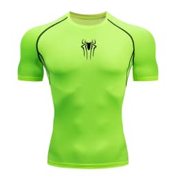 2024 Compression T Shirt Men Short Sleeve Sport Tees Fitness Running Sportsear Men Gym Elastic Quick Dry Jogging T-shirt Tops