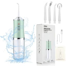Powerful Battery Portable Electric Pick Ipx7 3 Modes Waterproof Toothbrush Combo Braces Kids Oral Irrigator Water Dental Flosser