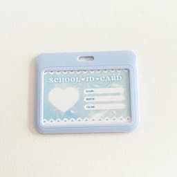 Black Style 3 inch Card Holder Kpop Photocard Holder Photo Card Holder Bag Pendant School Stationery