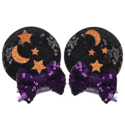 Christmas Sequins Cute Mouse Ears Hair Clip For Girl Festival Trip Glitter Hairpins Children Birthday Party DIY Hair Accessorie