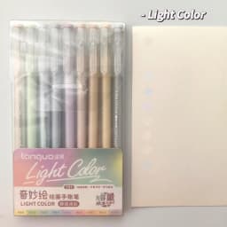 9PCS/Set Multicolor Gel Pen Colored Painting Gel Ink Pen 0.6MM DIY Graffiti Pen Morandi Retro Color Drawing Pen Art Supplies New