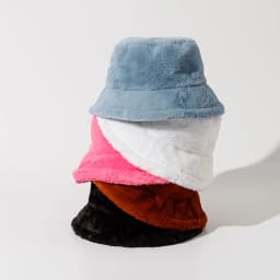 2024 NEW Funny Fashion Autumn Winter Leopard Fur Bucket Hat Sheep Ear Ball Plush Fisherman Hat Soft Warm Thick Basin Bucket Hats