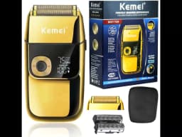 Kemei 2028 Barber Professional Beard Hair Shaver For Men Electric Shaver Rechargeable Electric Razor Balds Head Shaving Machine