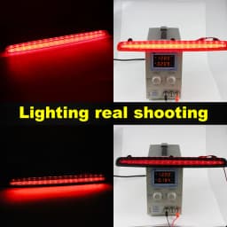 LED Smoked Tailgate Brake Lamp For VW T5 Transporter 2003-2015 High Level Light Caravelle T5 Car Styling High Mount Stop Lamp