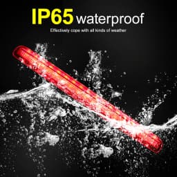 LED Smoked Tailgate Brake Lamp For VW T5 Transporter 2003-2015 High Level Light Caravelle T5 Car Styling High Mount Stop Lamp