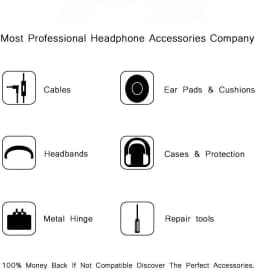 Replacements Beat Solo 3 3.0 Head-mounted Headphone Top Arch Headband Repair Spare Parts with Screws and Screwdriver