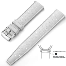 Tropical Silicone Watch Band Quick Release Watch Band 18mm 20mm 22mm Rubber Tropic Smart Watch Strap Waterpfroof Muti-Color