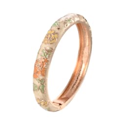 Enameled Bracelets For Women Flower Women Bangles Indian Chinese Viking Bracelet On Hand African Jewelry Dubai Women's Gift Girl