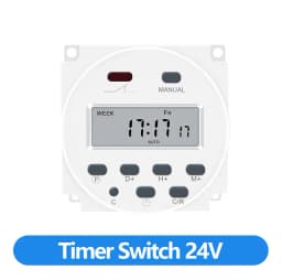 GTHURCS 220V 110V 24V 12V CN101A Timer Switch Digital LCD Power Timer Programmable Time Switch Relay 16A high quality CN101