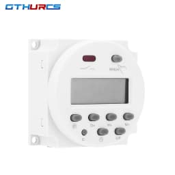 GTHURCS 220V 110V 24V 12V CN101A Timer Switch Digital LCD Power Timer Programmable Time Switch Relay 16A high quality CN101