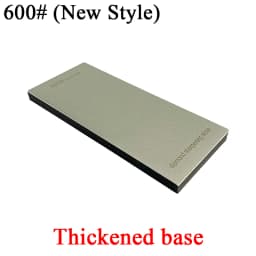 New Thickened Non-slip Base Diamond Stone Kitchen Knife Sharpening System Tool 15 Degree Sharpener Whetstone Leather Polishing