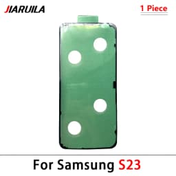 Back Battery Cover Door sticker Adhesive Tape Waterproof For Samsung S10 S10E S20 S21 S22 S23 Plus Ultra Fe