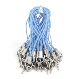 50pcs/lot Hand Wrist Lanyard String Short Grip Lanyard Mobile Phone Strap for USB Flash Drive Keychain ID Badge Holder DIY