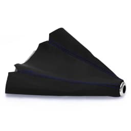 16mm Universal Suede Leather Car Gear Shift Collars Carbon Fiber Auto Car Manual Stick Shifter Knob Gear Shift Boot Cover Gaiter