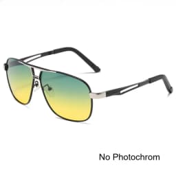 Men Driving Chameleon Sun Glasses for Day and Night Dual-use Male Color Change Lens Vision Polarized Photochromic Sunglasses