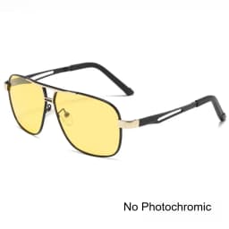 Men Driving Chameleon Sun Glasses for Day and Night Dual-use Male Color Change Lens Vision Polarized Photochromic Sunglasses