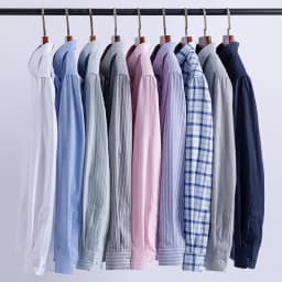 New 100% Cotton Oxford Men Shirts Long Sleeves Plaid Soft Regular Fit Formal Dress Shirt Pocket Social Blouse Male Clothes S-7XL