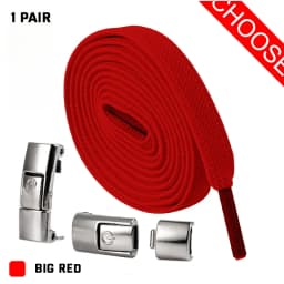 8mm No Tie Shoe Laces Metal Press Lock Shoelaces Without Ties Elastic Laces Sneaker Kids Adult Widened Flat Shoelace for Shoes