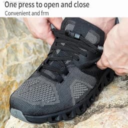 8mm No Tie Shoe Laces Metal Press Lock Shoelaces Without Ties Elastic Laces Sneaker Kids Adult Widened Flat Shoelace for Shoes