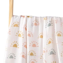 HappyFlute 1pc Baby Soft Muslin Swaddle 100% Cotton Blanket Comfortable Muslin Diaper 120*110cm For Kids