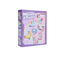 Creative DIY Plaster Mold Full Set Handcrafted Painting Coloring Pigment Unicorn Cake Animal Graffiti Art Mini Toys
