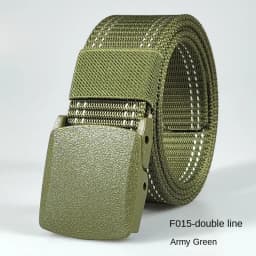 Black Army Green White Red Blue Men Automatic Buckle Nylon Belt Waist Canvas Belts Outdoor Strap Travel Sports Belt for Women
