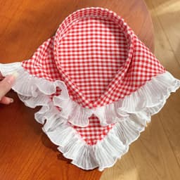 Pastoral Style Lace Bowknot Headscarf Hairhoop Turbans Triangle Scarf Hair Band Sweet Trendy Turban Girl Travel Hair Accessories