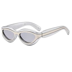Fashion Cat Eye Sunglasses UV400 Protection Contrast Color Shades Designer Oval Eyewear for Men And Women