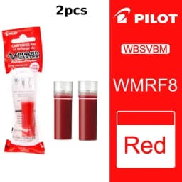 Pilot 1/2pcs Replace Ink Stationery for Whiteboard Pen Color Direct Liquid Eco-Ink Easy Installation Draw Student Supplies
