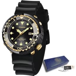 LIGE Fashion Diver Watch Men Top Brand Luxury 50ATM Waterproof Date Clock Sport Watches Mens Quartz Wristwatch Relogio Masculino