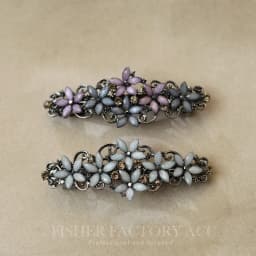 The new Korean version of the crystal flower spring hairpin elegant rhinestone wild ponytail hairpin women's hair accessories