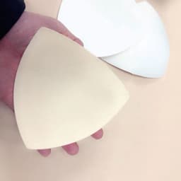 1pair Bra Pad Triangle Cups Chest Insert Foam Pads Bikini Swimsuit Padding Removeable Enhancer Bra Pad Women Clothes Accessories