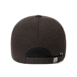 Mens Winter Baseball Cap with Ear Flaps, Baseball Winter Hats with Ear Flaps for Men Outdoor Walk Running Adjustable Size