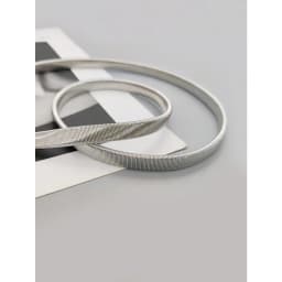 1pc Silver Elastic Metal Waist Chain Belt For Women, Suitable For Daily Wear With Dresses And Coats
