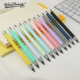 6/12 PCS/Set Infinity Pencils No Sharpening Eternity Pencils No Ink Kawaii Unlimited Pens Art School Office Supplies Stationery