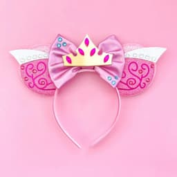 Beauty and Beast Baby Headbands Girls Belle Hair Accessories Enchanted Rose Ear Hairband Kid Crown Bow Headwear Baby Photography