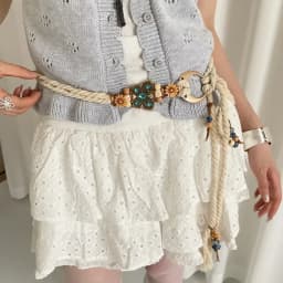 New Butterfly Tassel Waist Chain Y2K Trendy Bohemian Belt Summer Beach Accessories Vintage Flower Bohemian Belt