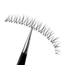 Lower Eyelashes Pack 5 Pairs Natural Manga Under Eye Lashes Soft Lower Eyelashes Handmade Clear Band Bottom Lashes Makeup Tools