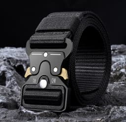 Men's Belt Outdoor Hunting Tactical Multi Function Belt Multi-Function Buckle High Quality Nylon Belt Nylon Male Strap