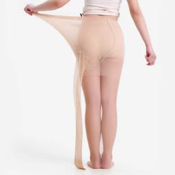 Women Plus Size 20 Denier Sheer Tights High Waist Nylon Pantyhose Super Elastic XL-4XL Large Size for Big Ladies 150kg/330lbs