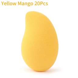 Wholesale Makeup Sponges Mango Shape Soft Beauty Powder Eggs Foundation Concealer Dry Wet Use Tools Cosmetic Cream Applicator