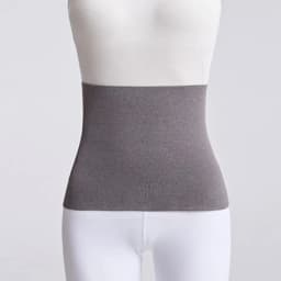 Cotton Polyester Thermal Waist Support Elastic Thicken Winter Cummerbund Fleece Cold Protection Abdomen Back Warmer Unisex