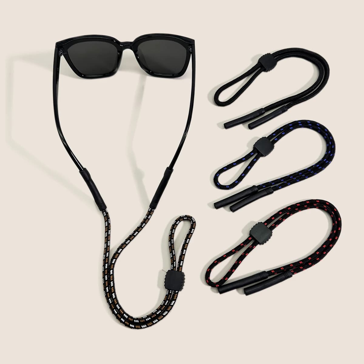 4pcs Adjustable Glasses Retainers For Men And Women, Glasses Accessories