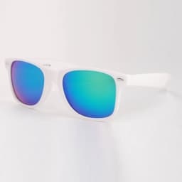 New Brand Cool Sunglasses New White PC Frame Glasses Men Women Sun Glasses Sun Goggles Eyewear Unisex Sunglasses Male Female